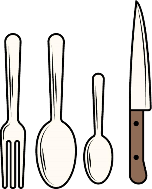 Vecteur outils de cuisine