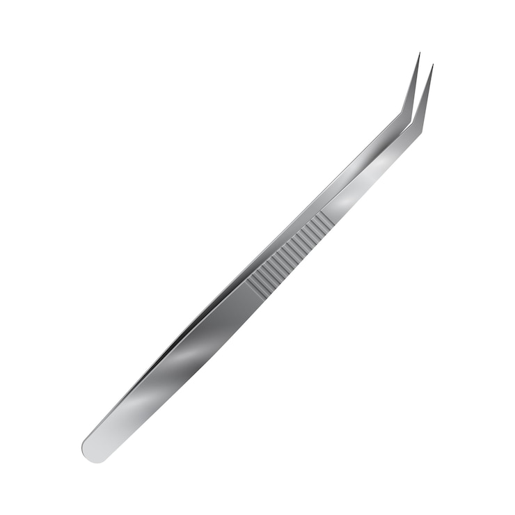 Vecteur outils dentaires à base de pinces ou de pinces de coton