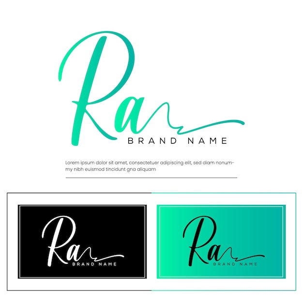 p une lettre initiale, une écriture à la main et un vecteur de logo de signature