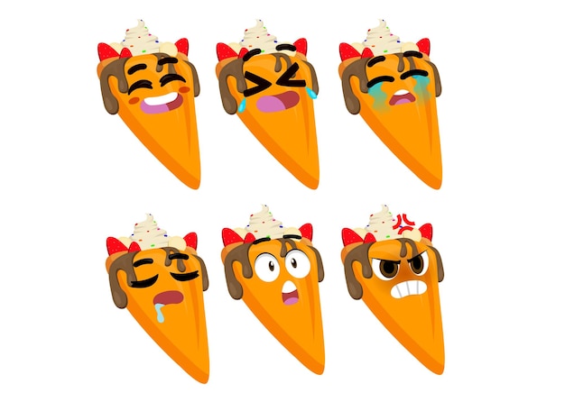 Pack Emojis Crêpe