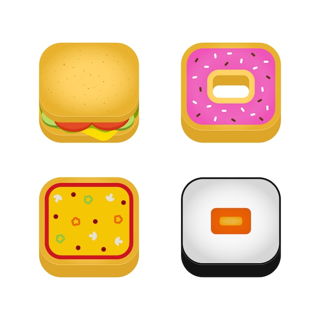Pack D'icônes Food Apps
