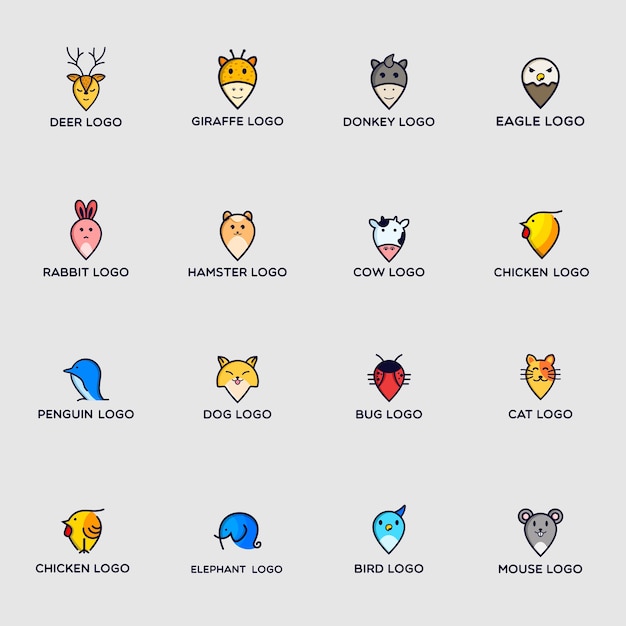 Pack Logo Animaux