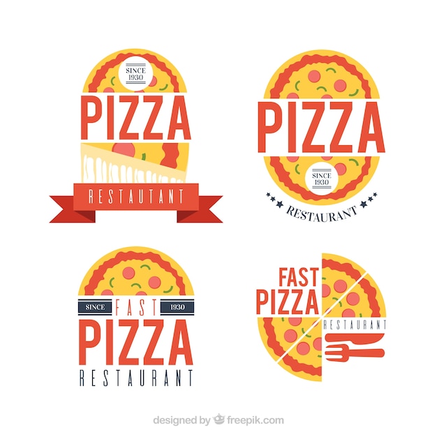 Pack De Logos De Pizza