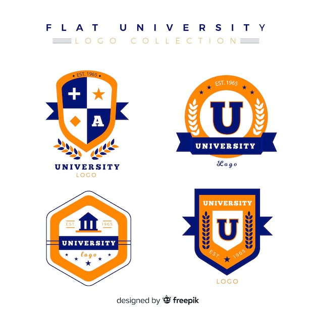 Pack De Logos Universitaires Plats