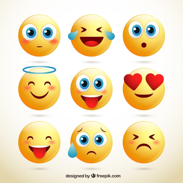 Pack smileys mignons