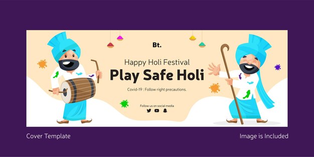 Page De Couverture Facebook Du Festival Holi Play Safe Holi