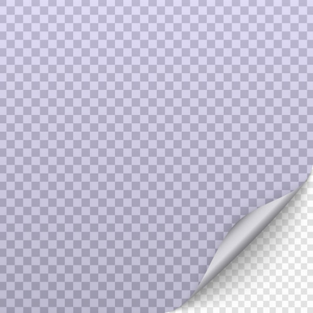 Page curl avec ombre