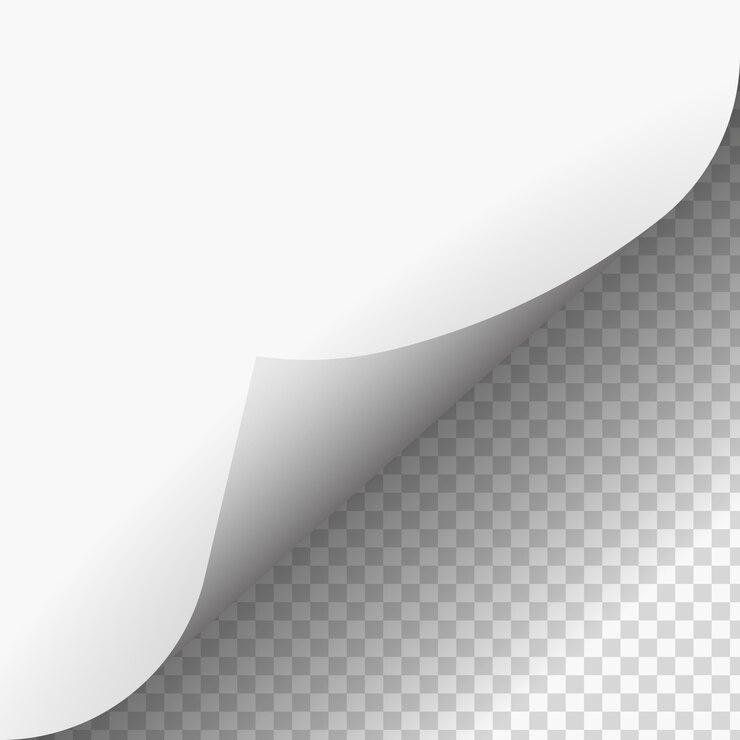Vecteur page curl
