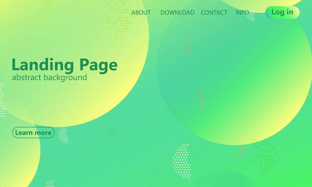 Page de destination du site Web. Fond géométrique. Conception de couverture abstraite minimale. Fond d'écran coloré créatif. Affiche dégradée tendance. Illustration vectorielle.