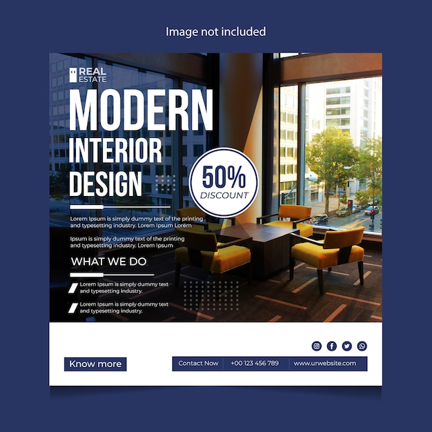 Une Page Web Pour Un Design D'intérieur Moderne.