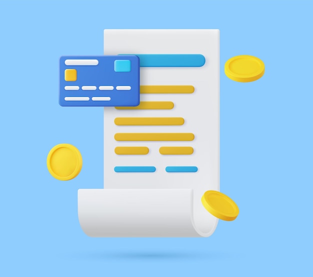 Paiement de facture 3D