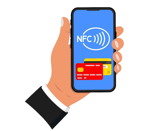 Paiement Sans Contact Smartphone Avec Paiement En Ligne Paiements Nfc Terminal Pos Avec Smartphone Et Carte De Crédit Paiements Sans Fil Sans Contact Ou Sans Espèces Acceptation De Paiements Au Terminal Pos