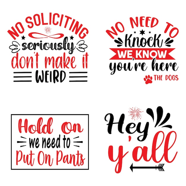 Paillasson Svg Typographie Design