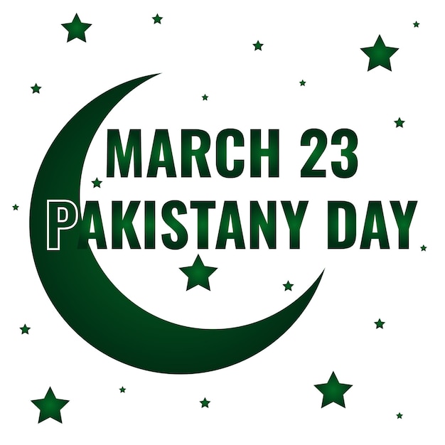 Pakistan Day Star Background