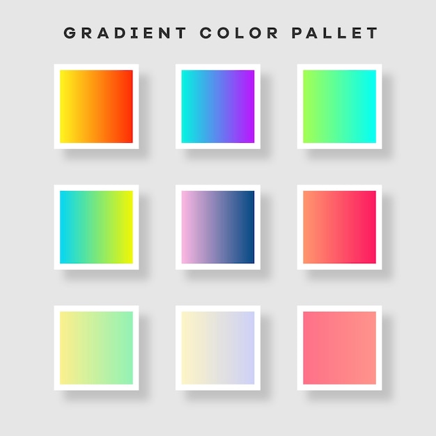 Palette De Couleurs De Dégradé