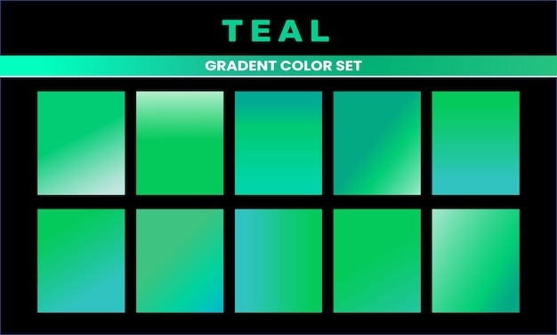 Palette de couleurs échantillons de couleurs en gradient en RGB HEX couleurs palette de peinture