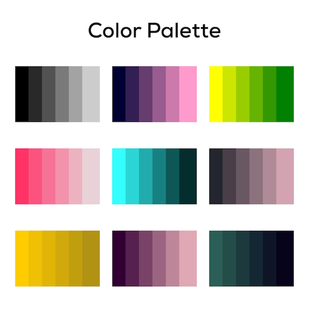 Palette De Couleurs Minimaliste Pour Votre Design