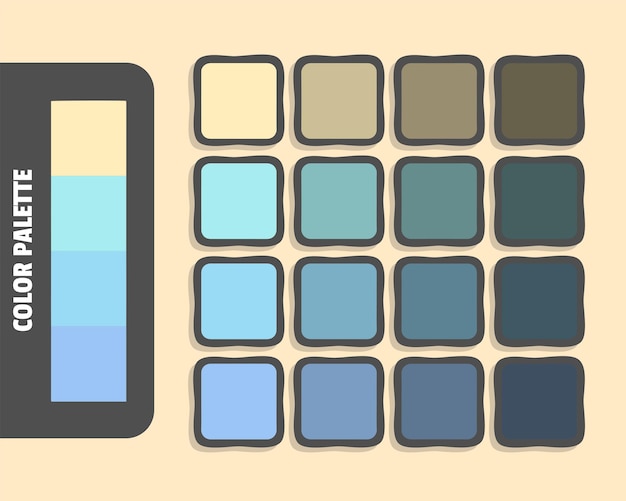 La palette de couleurs moccasin turquoise lightskyblue lightsskyblue est assortie de couleurs rgb harmonieuses.