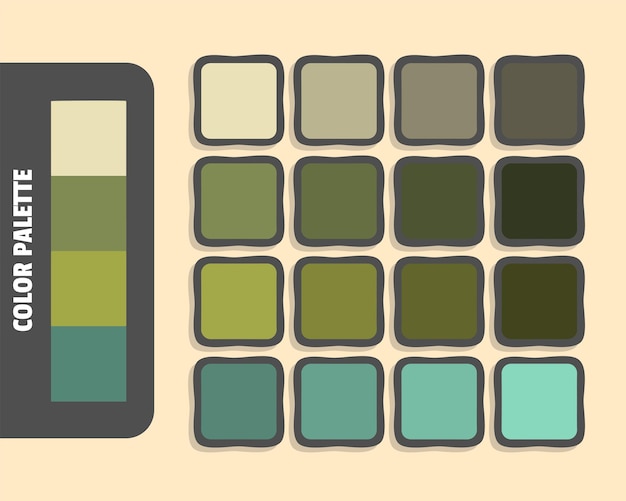 La palette de couleurs slategrey correspond aux couleurs rgb harmonieuses
