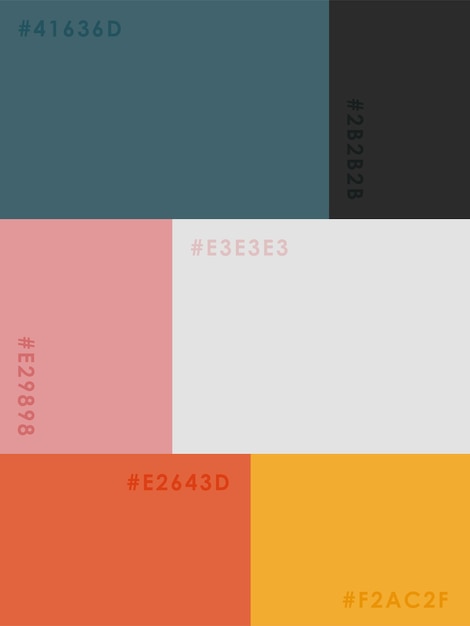 Vecteur palette de couleurs