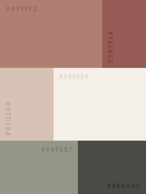 Vecteur palette de couleurs