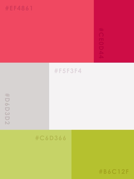 Vecteur palette de couleurs