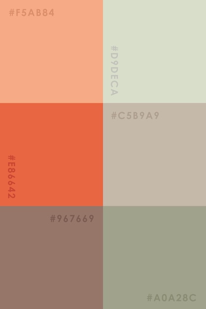 Vecteur palette de couleurs