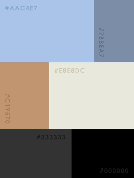 Vecteur palette de couleurs