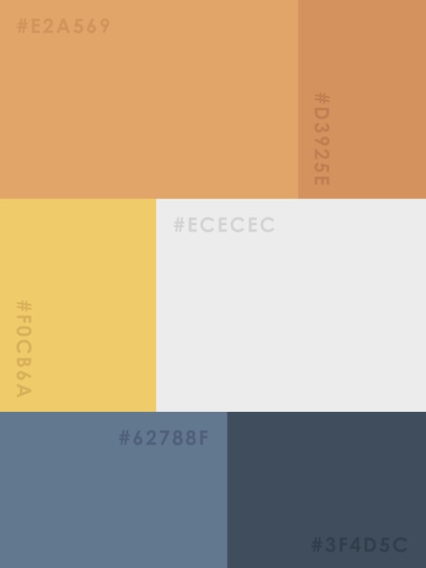 Vecteur palette de couleurs