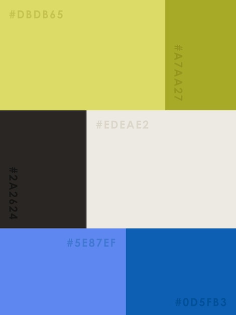 Vecteur palette de couleurs