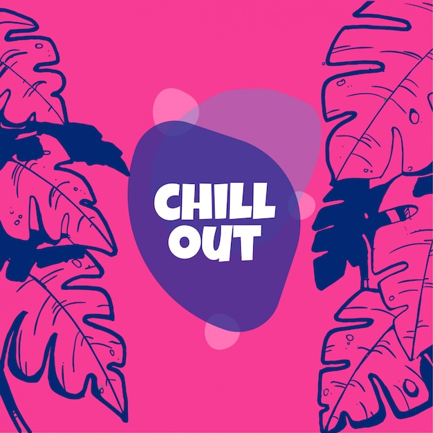 Vecteur palm-chill-out