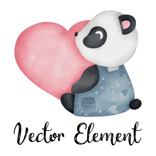 Vecteur le panda 4