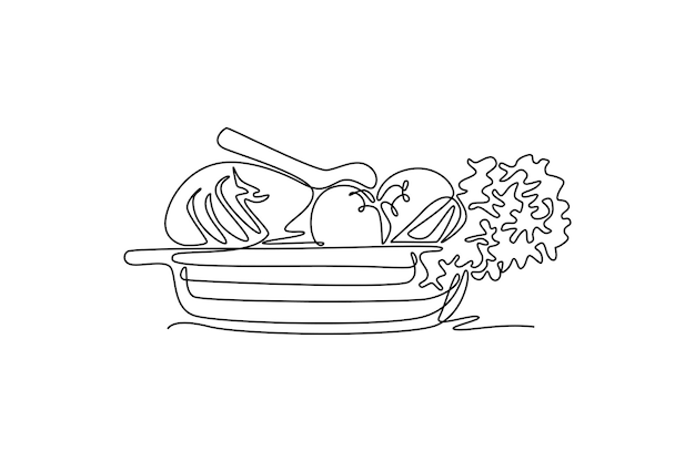 panier en osier rempli de légumes crus pour l'icône du logo de la cuisine