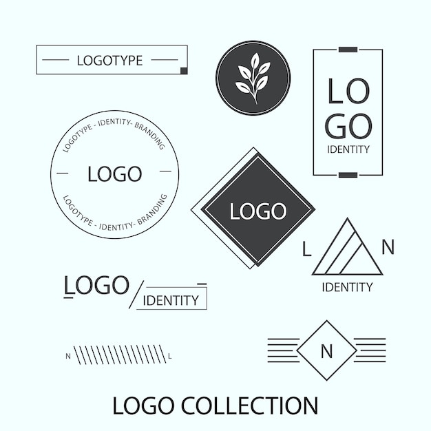un panneau blanc qui dit logos comme logos et logos