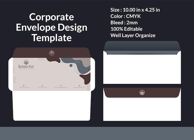 Un panneau noir et blanc qui dit: "Design d'entreprise".