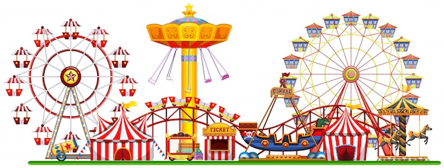 Un panorama de la fête foraine