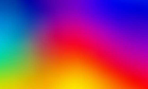 Panorama vectoriel unique avec texture de gradient de chrome prismatique