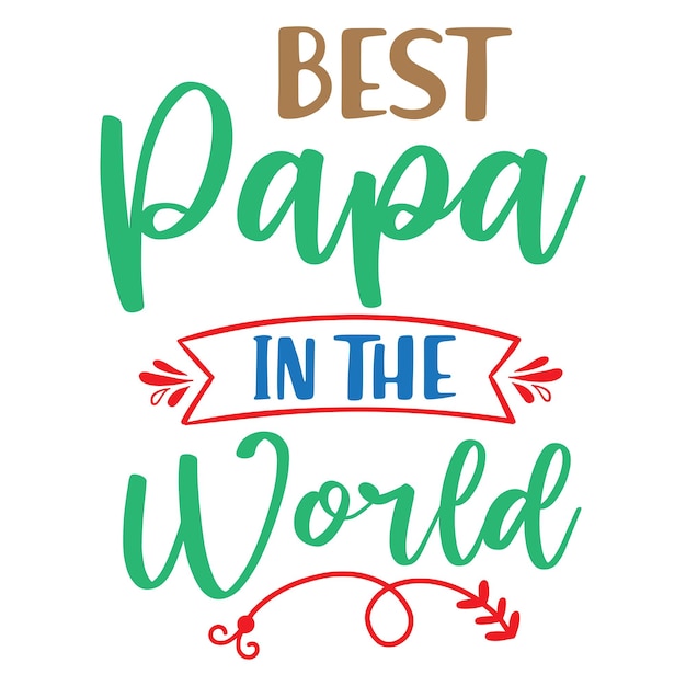 Papa Svg Design