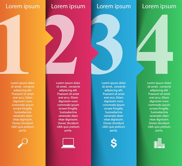 Papier D'affaires Infographie