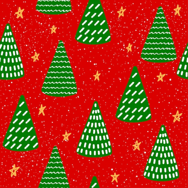 Papier D'emballage De Nouvel An Ou De Noël Ou Tissu Textile Swatchseamless Pattern Background