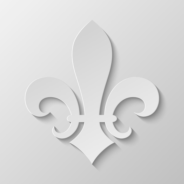 Papier Fleur De Lis.