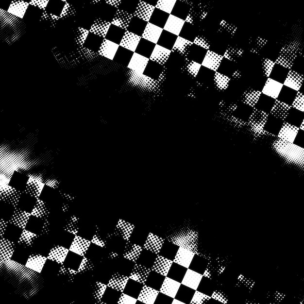 Papier peint à demi-ton de ligne à carreaux
