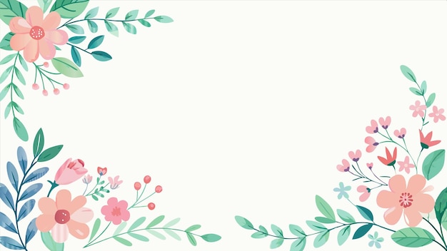 un papier peint floral avec des fleurs roses et vertes