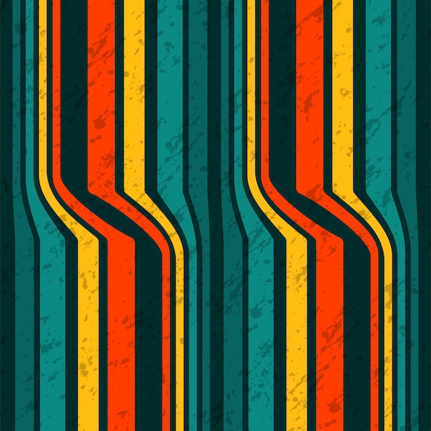 Papier peint rétro avec des lignes verticales
