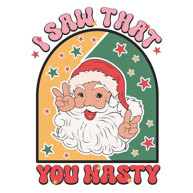 Paquet de sublimation PNG de Noël rétro