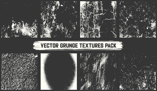 Le paquet de textures Vector Grunge