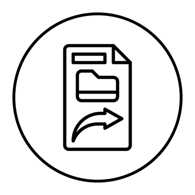Partage de fichiers illustration vectorielle