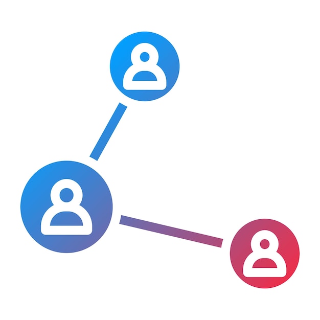 Vecteur partage d'images vectorielles d'icônes peut être utilisé pour les agences de relations publiques