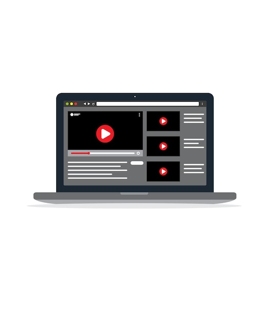 Partage vidéo sur écran d'ordinateur
