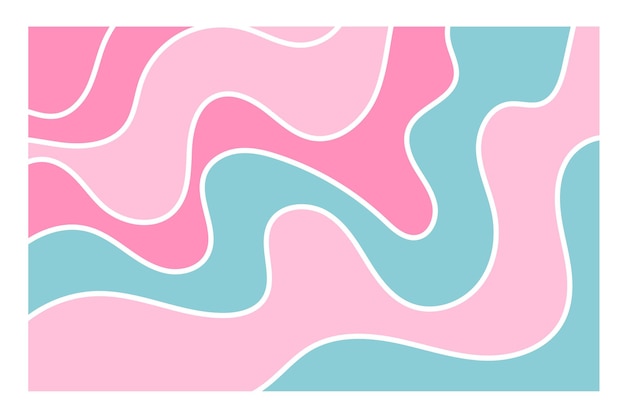 Pastel vectoriel de ressource graphique de fond abstrait Mozaic rose